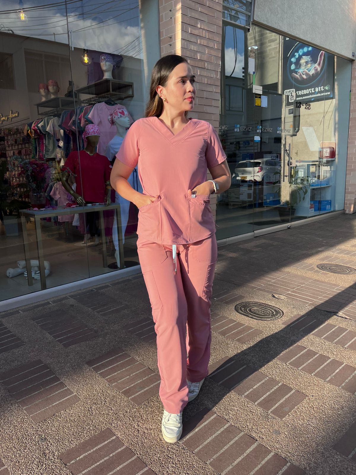 UNIFORME PALO DE ROSA CLASICO