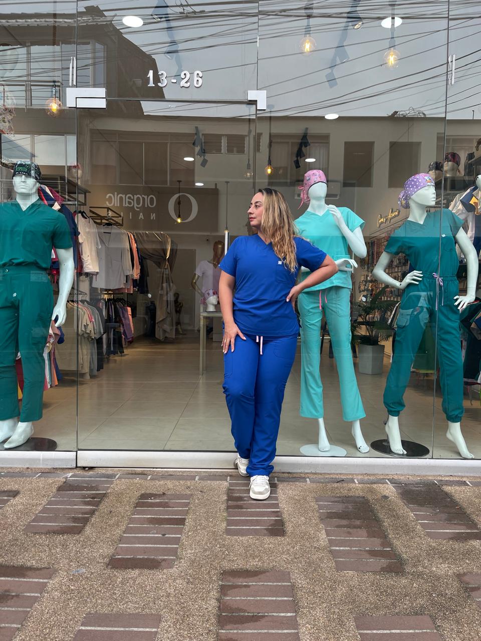 UNIFORME AZUL REY BOTA RECTA