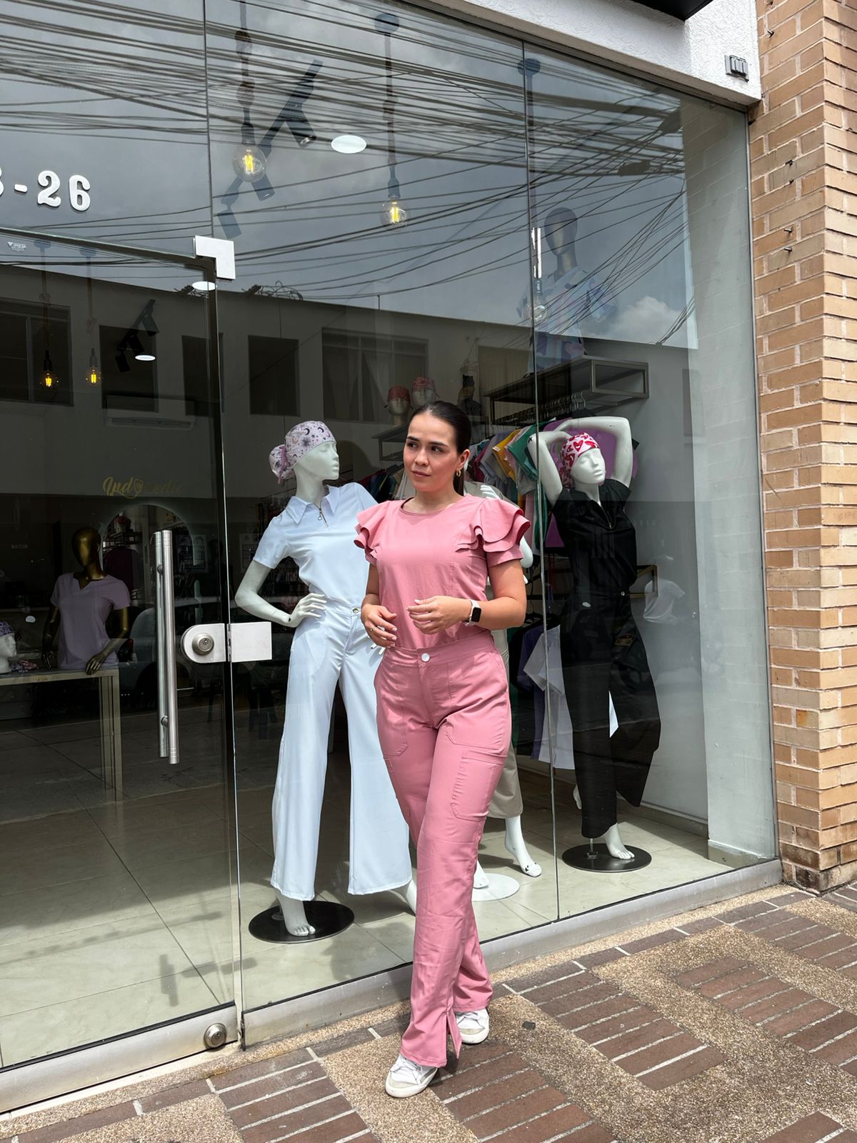 UNIFORME ATENEA PALO DE ROSA BOLEROS