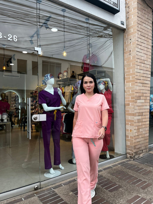 UNIFORME CLASICO COLOR GUAYABA