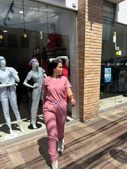 UNIFORME JOGGER PALO DE ROSA