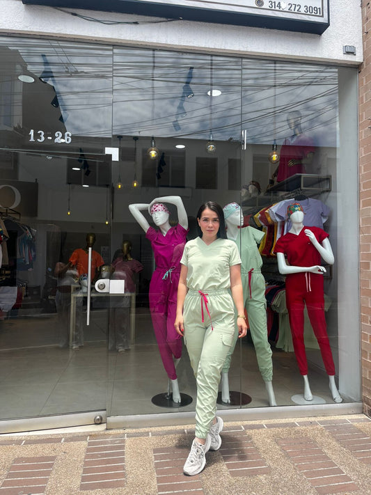 UNIFORME JOGGER  VERDE PISTACHO / MANZANA