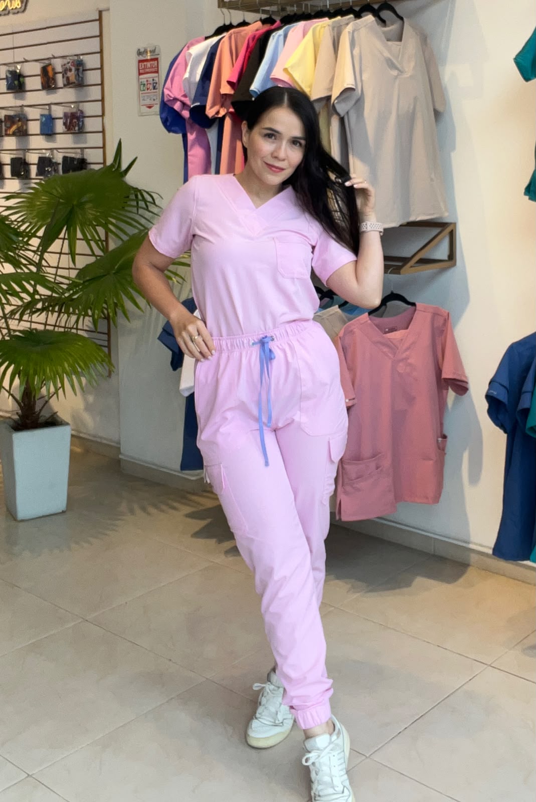 UNIFORME JOGGER ROSADO BABY