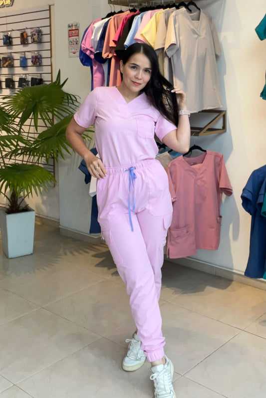 UNIFORME JOGGER ROSADO BABY