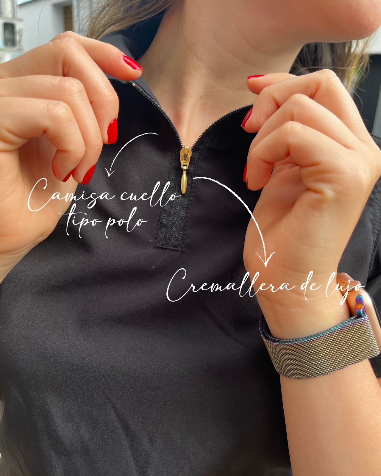 UNIFORME SERENA TIPO POLO PREMIUM