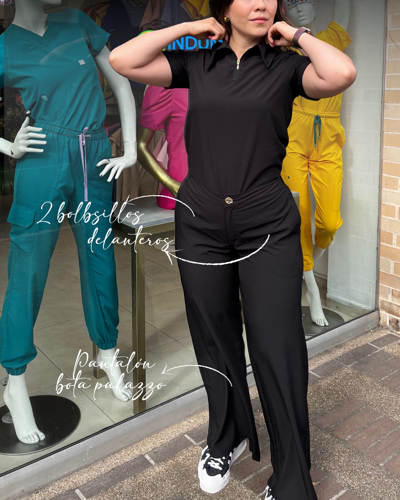 UNIFORME SERENA TIPO POLO PREMIUM