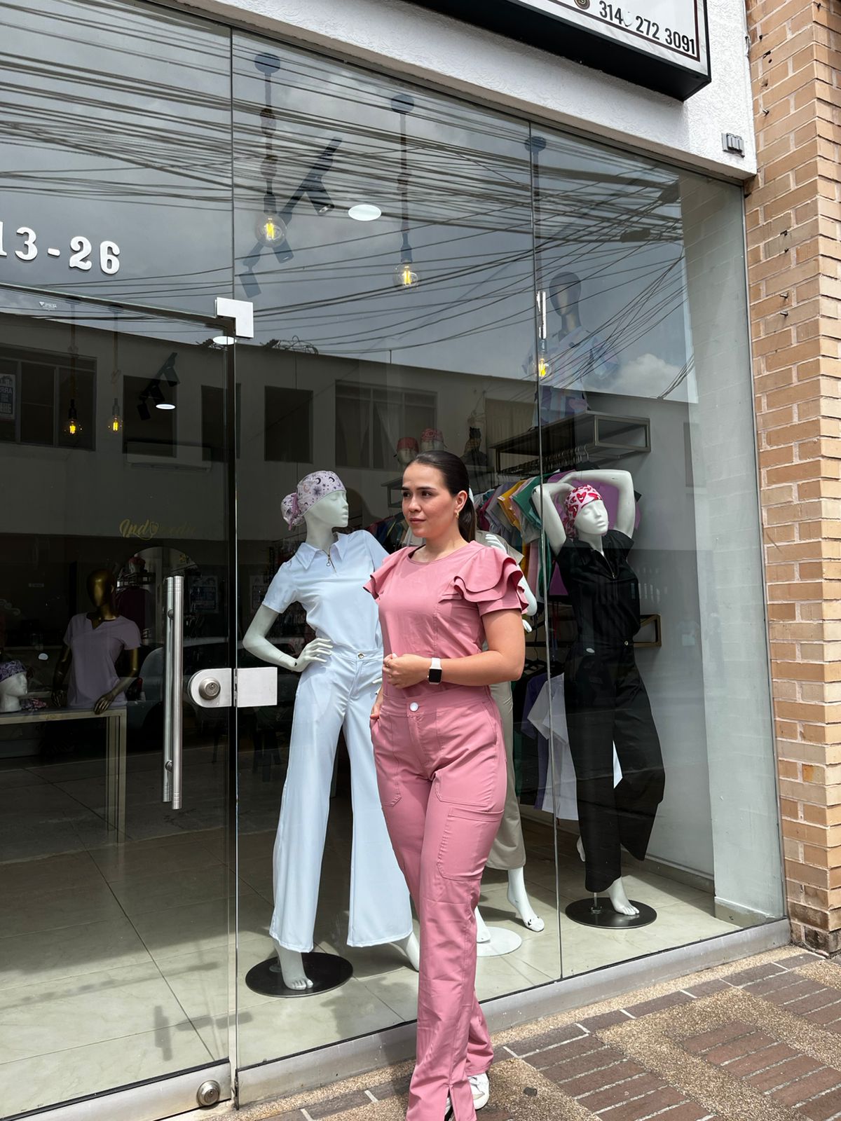 UNIFORME ATENEA PALO DE ROSA BOLEROS