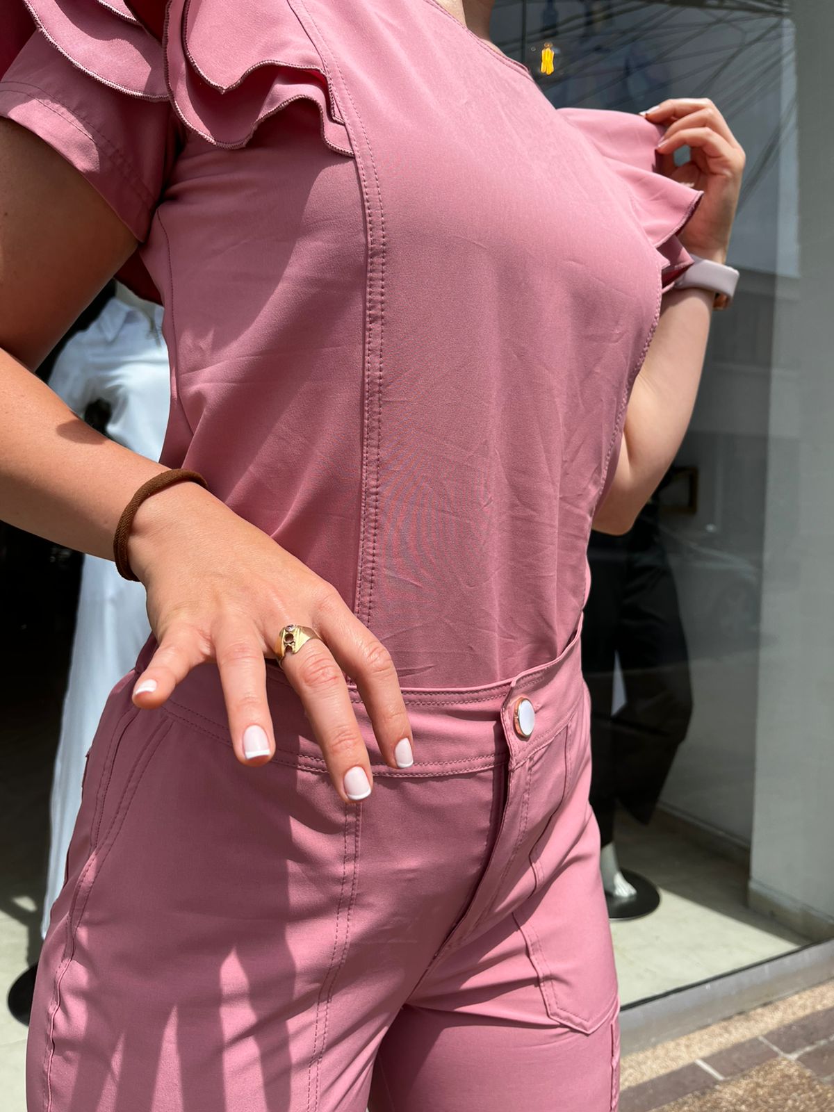 UNIFORME ATENEA PALO DE ROSA BOLEROS