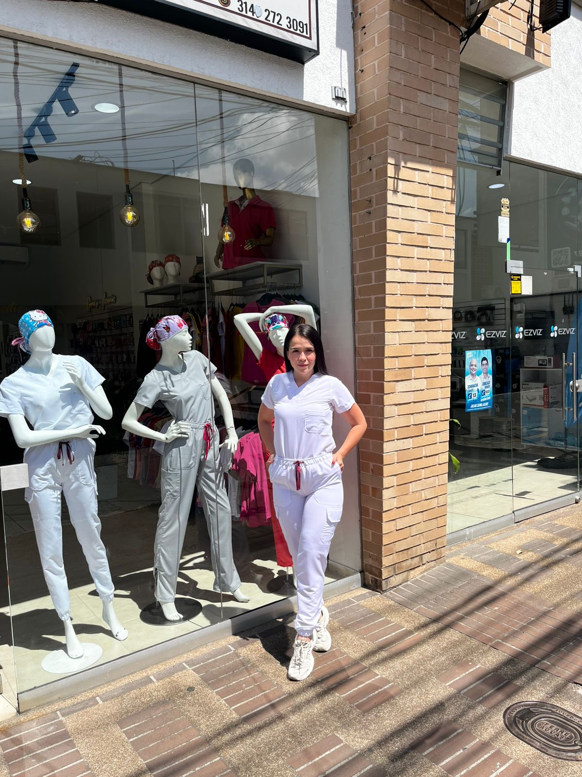 UNIFORME JOGGER BLANCO