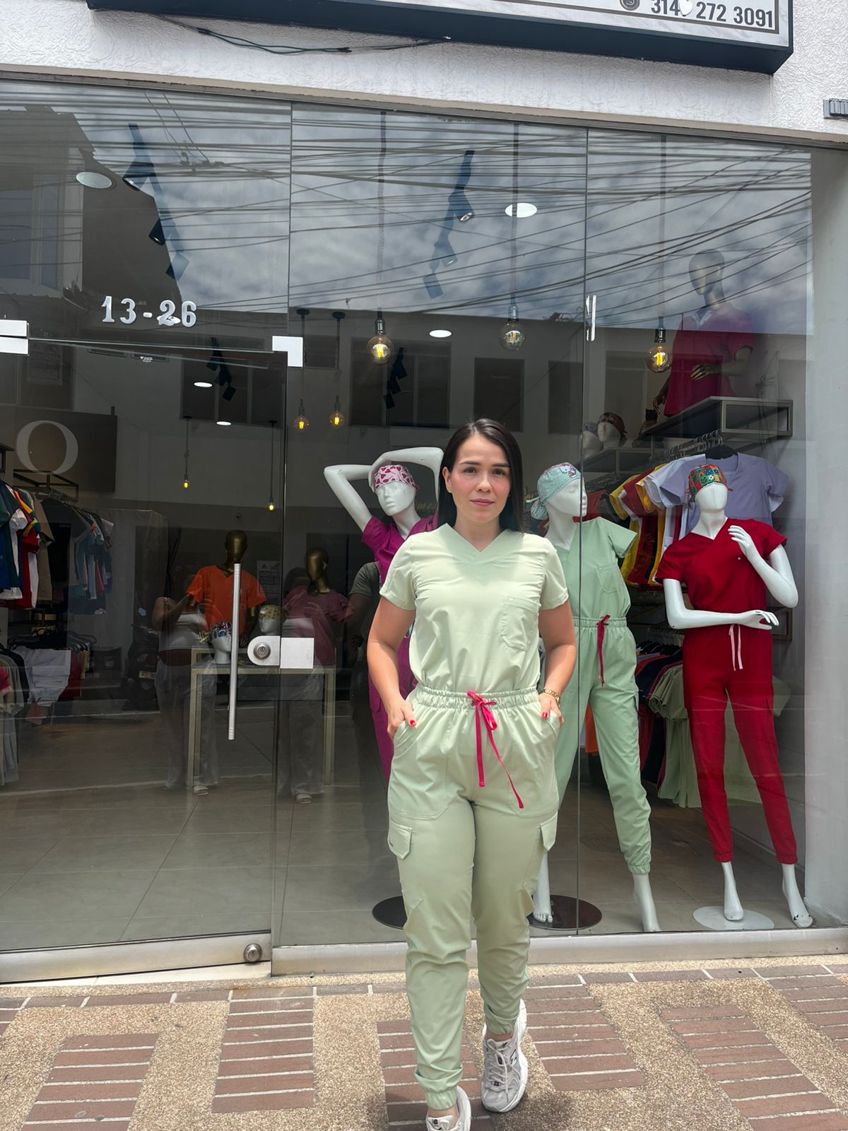 UNIFORME JOGGER  VERDE PISTACHO / MANZANA