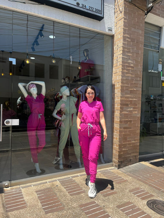 UNIFORME JOGGER FUCSIA VIVO