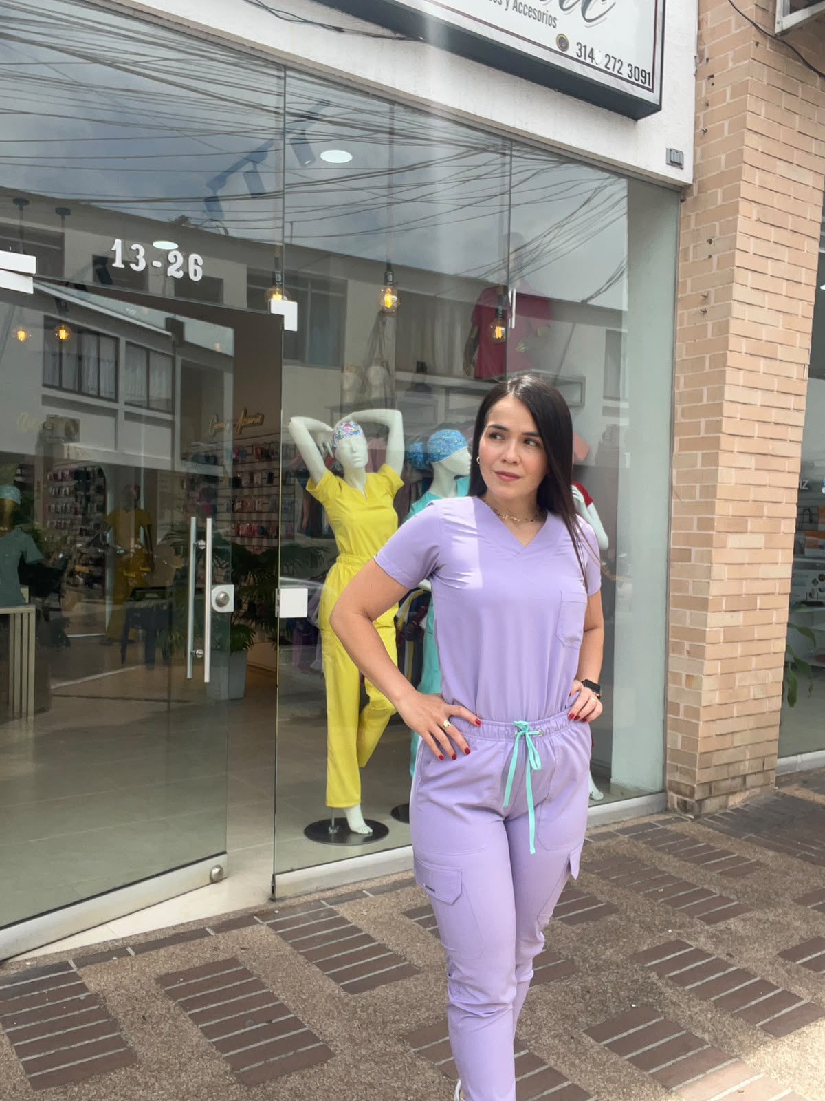 UNIFORME JOGGER LILA