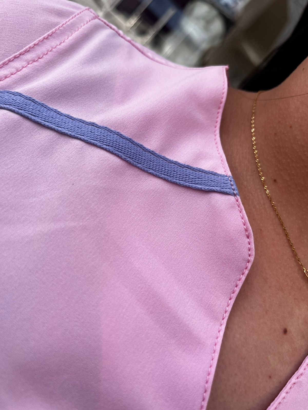 UNIFORME DYNAMIC ROSA BEBE SESGOS LILA