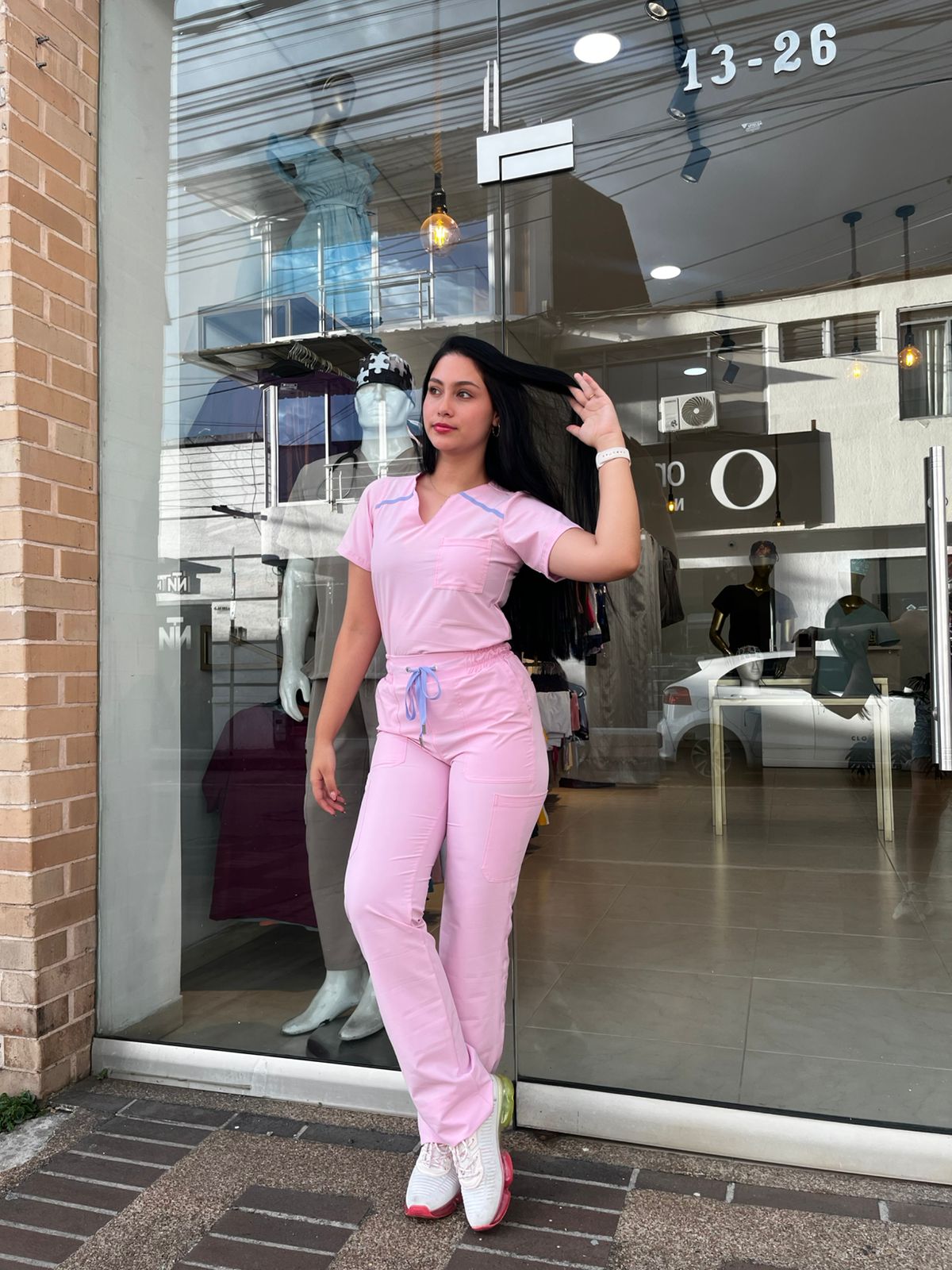 UNIFORME DYNAMIC ROSA BEBE SESGOS LILA