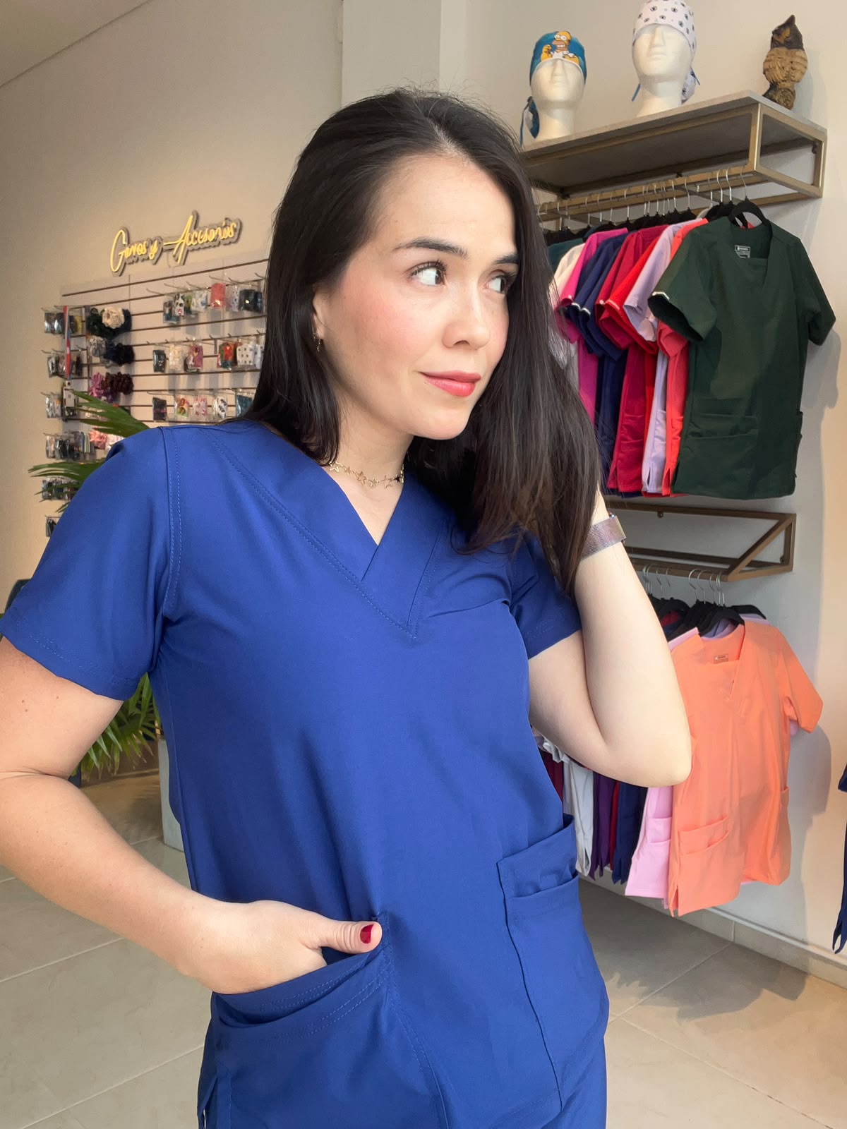 UNIFORME CLASICO AZUL BLUE BERRY