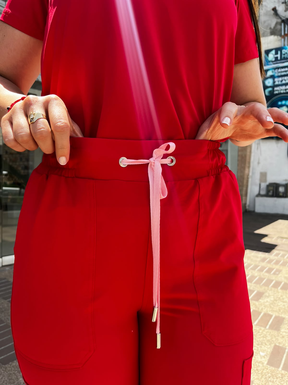 UNIFORME AMOR PROPIO ROJO