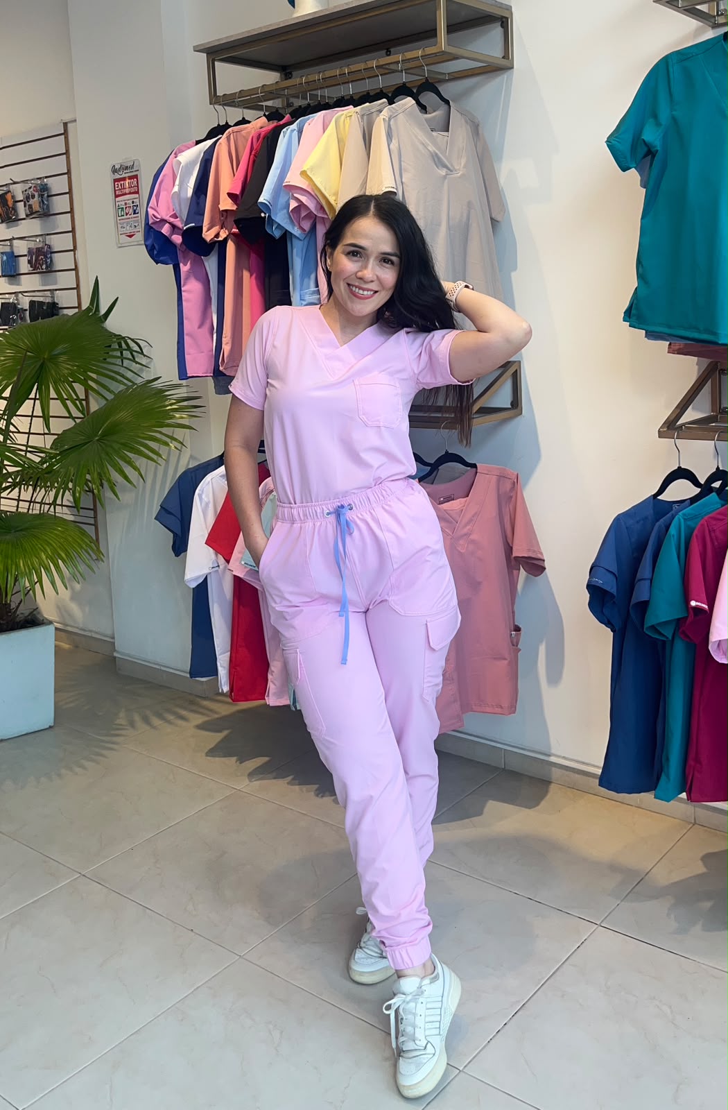 UNIFORME JOGGER ROSADO BABY