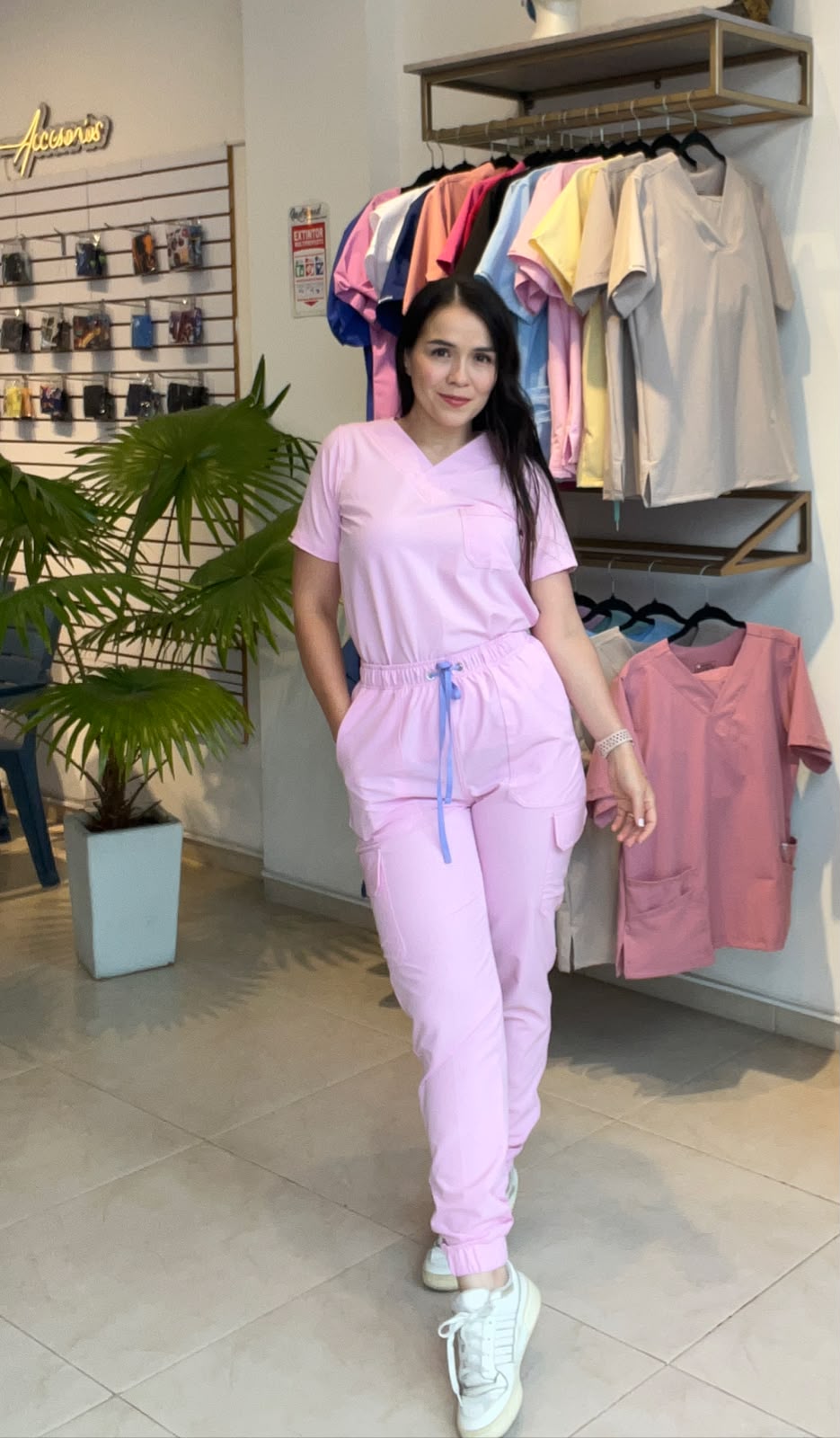 UNIFORME JOGGER ROSADO BABY
